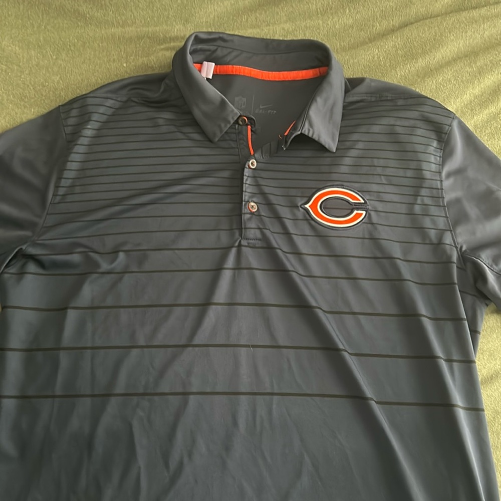 Chicago Bears Nike Dry Fit Polo